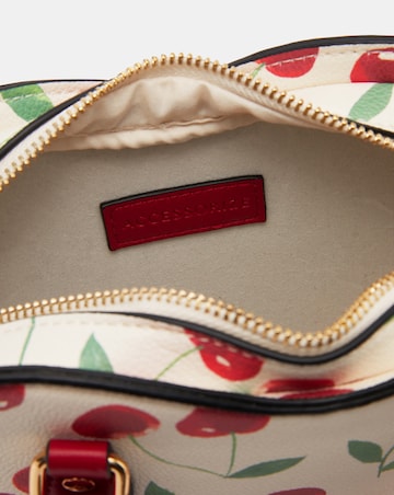 Accessorize Cherry Print Heart Crossbody