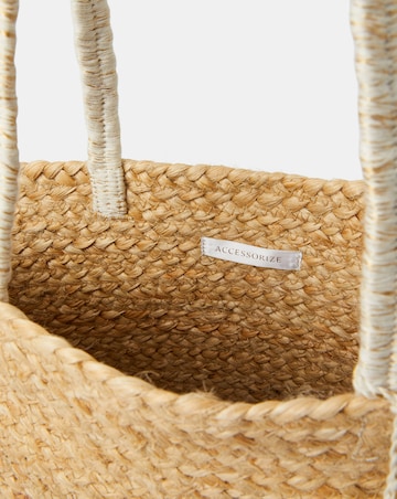 Accessorize Mrs Jute Beach Bag