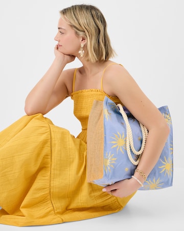 Accessorize Sun Print Beach Tote Bag