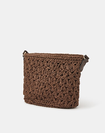 Accessorize Raffia Crossbody Bag