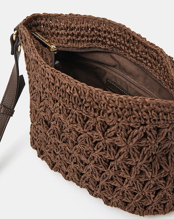 Accessorize Raffia Crossbody Bag