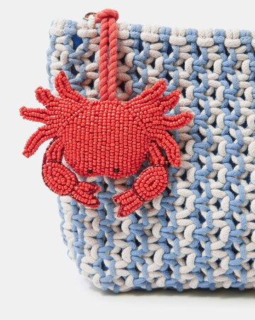 Accessorize Crab Charm Clutch Bag