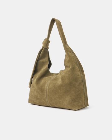Accessorize Slouchy Knot Leather Bag