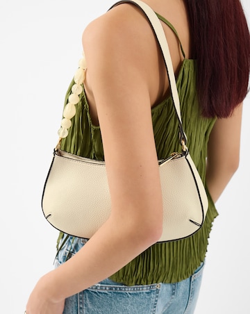 Accessorize Beaded Strap Shoulder Bag