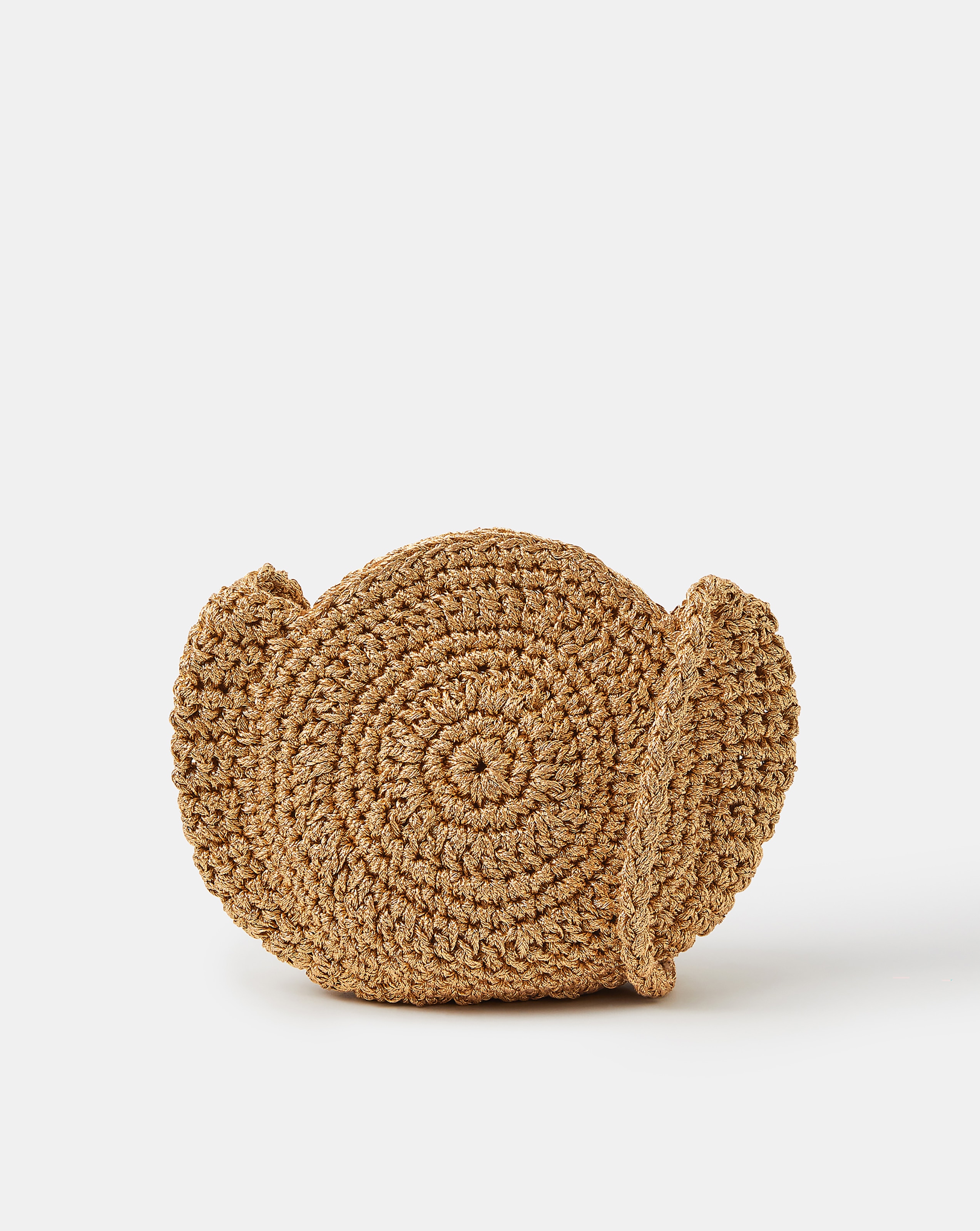 New In - Accessorize Shell Macrame Crossbody Bag