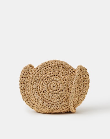 Accessorize Shell Macrame Crossbody Bag