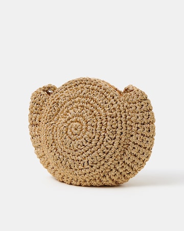 Accessorize Shell Macrame Crossbody Bag