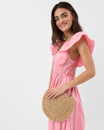 Accessorize Shell Macrame Crossbody Bag