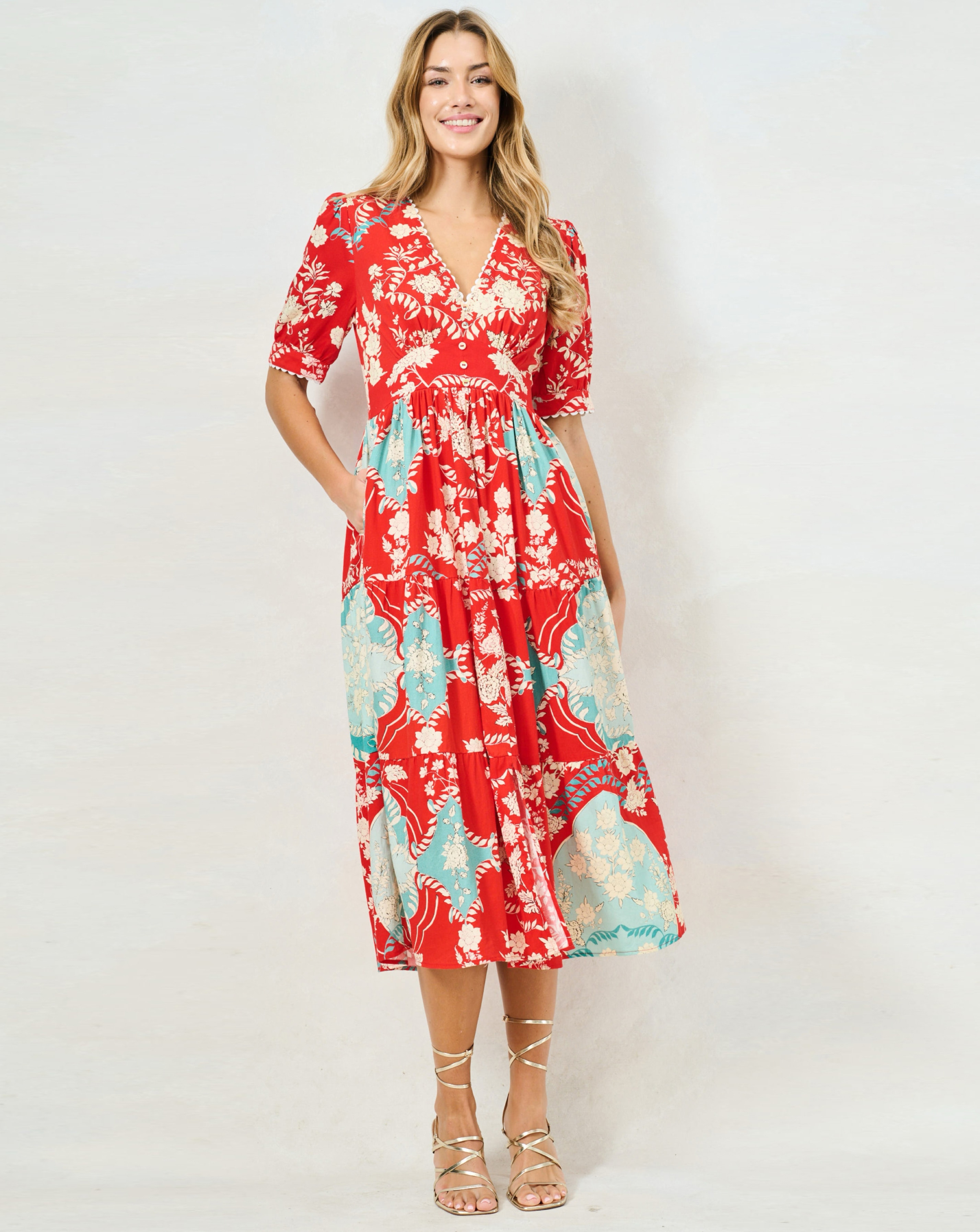 New In - HOPE & IVY AMAL MIDAXI DRESS