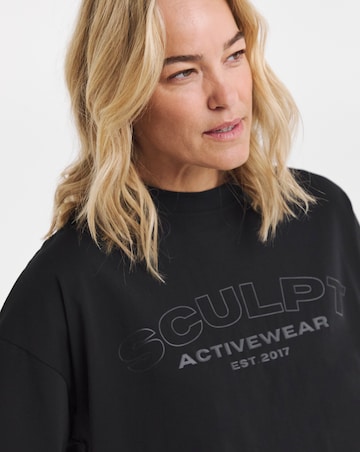 Sculpt Activewear Oversized Short Sleeve T-shirt