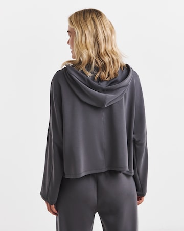 Sculpt Activewear Oversized Modal Zip Hoodie