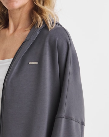 Sculpt Activewear Oversized Modal Zip Hoodie