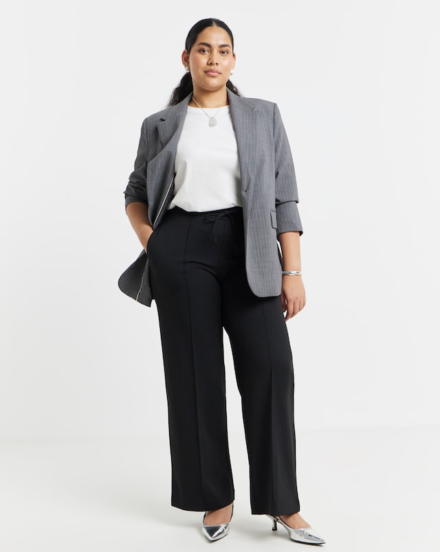 Vila Clua High Waisted Wide Trouser