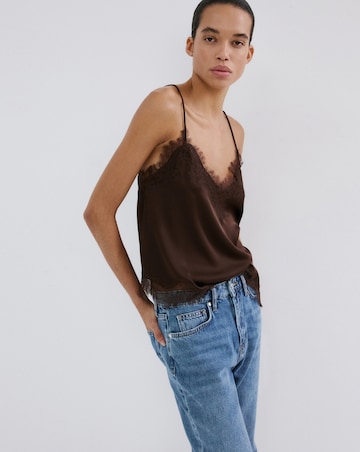 Mango Medium Rise Straight Jean