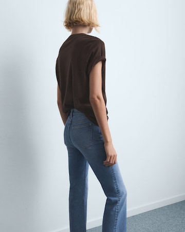 Mango Flared Crop Jean