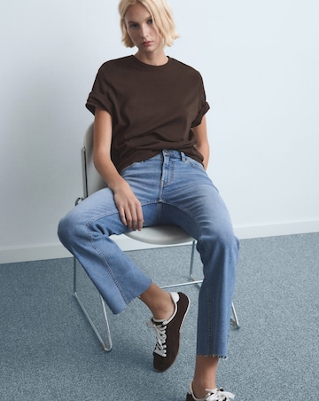 Mango Flared Crop Jean