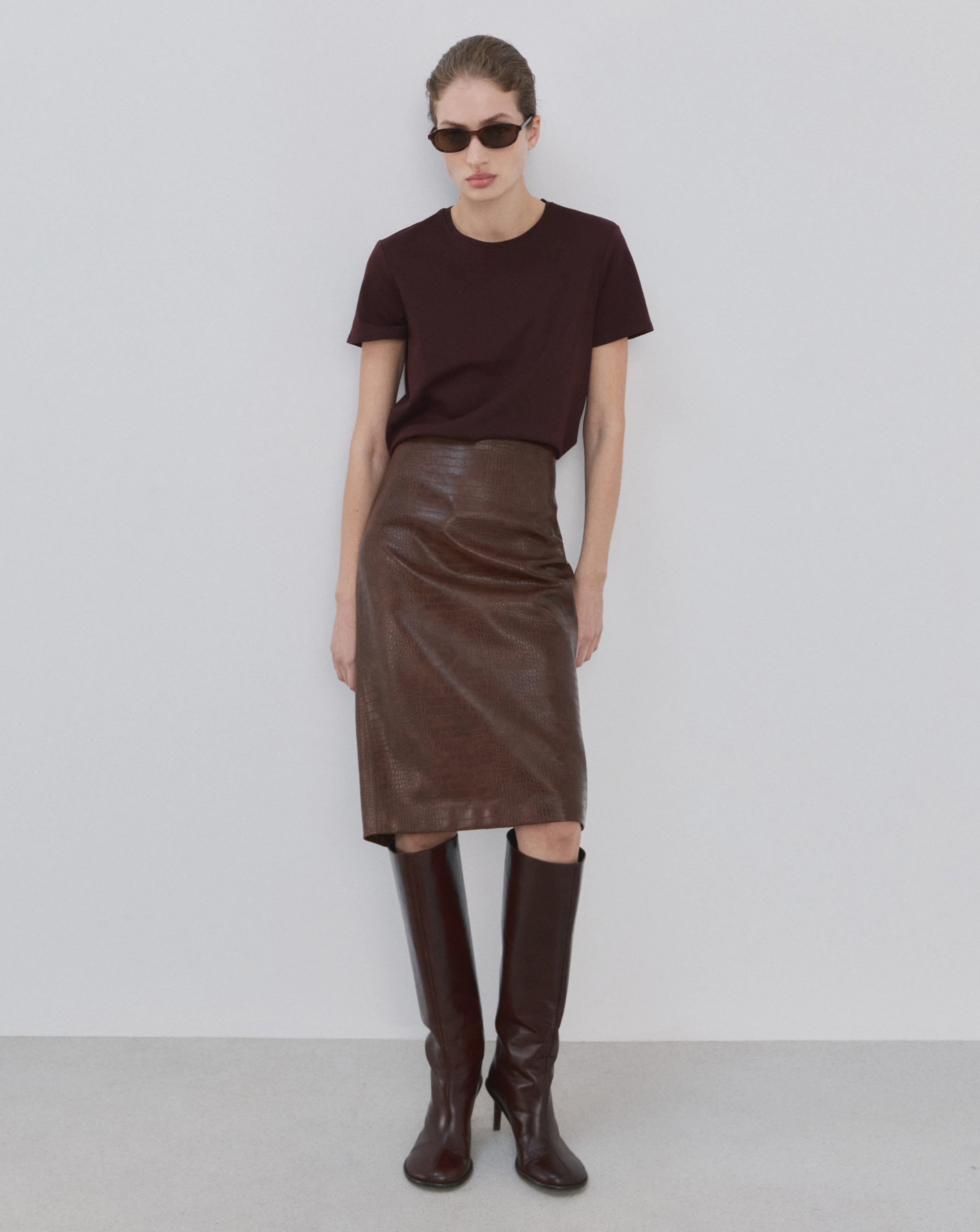 New In - Mango Short Sleeved Cotton T-Shirt