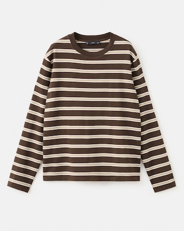 Mango Long Sleeved Striped T-Shirt