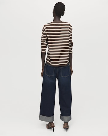 Mango Long Sleeved Striped T-Shirt