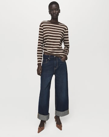 Mango Long Sleeved Striped T-Shirt