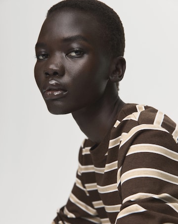 Mango Long Sleeved Striped T-Shirt