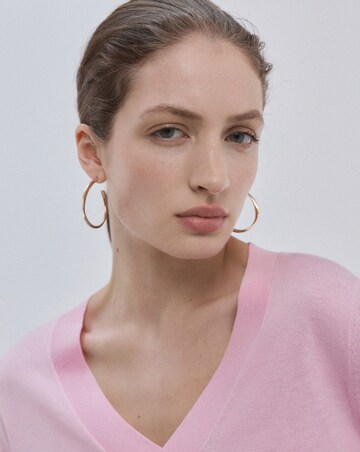 Mango V-Neck Knit Sweater