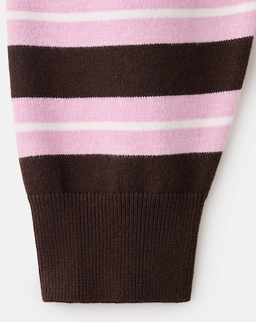 Mango Striped Knit Sweater