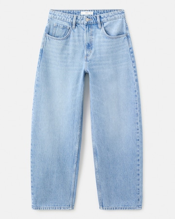 Mango High Waisted Barrel Jean