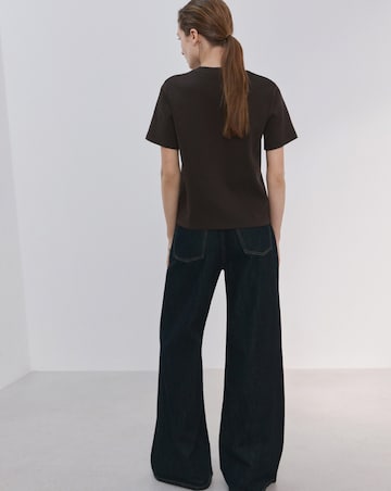 Mango Short Sleeved Cotton T-Shirt