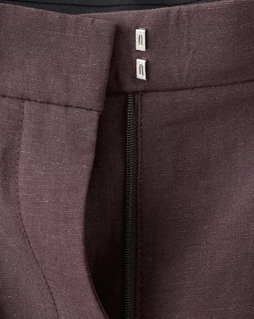 Mango Straight Linen Bermuda Shorts