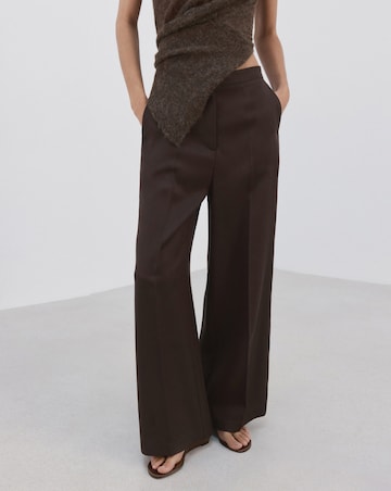 Mango High-Waisted Lyocell Trousers