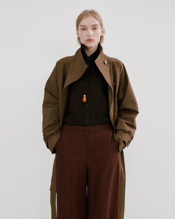 Mango High-Waisted Lyocell Trousers