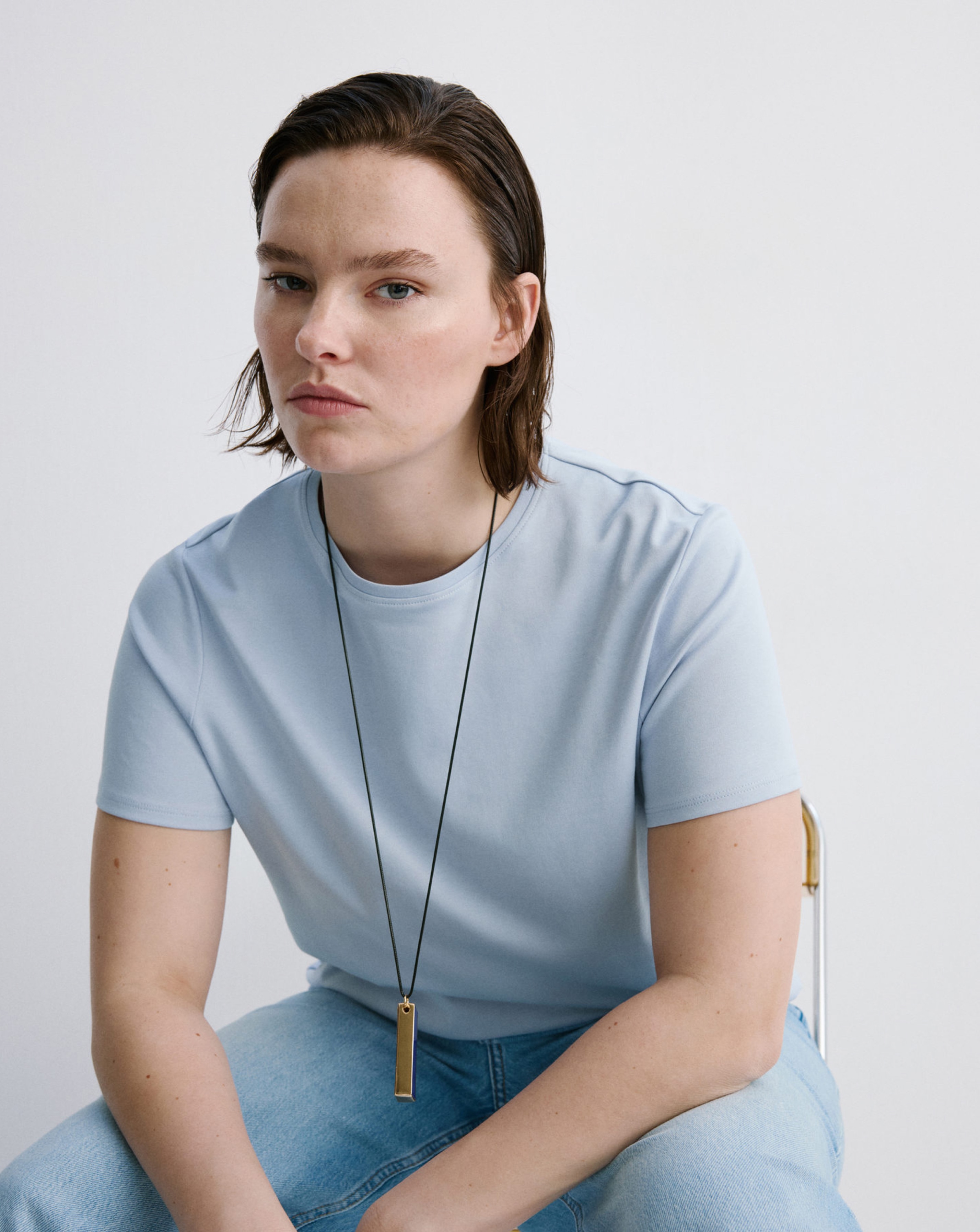 New In - Mango Short- Sleeve Cotton T-Shirt