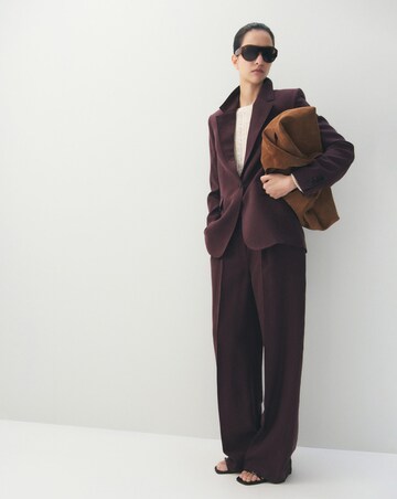 Mango Veronica Low-Rise Lyocell Trousers