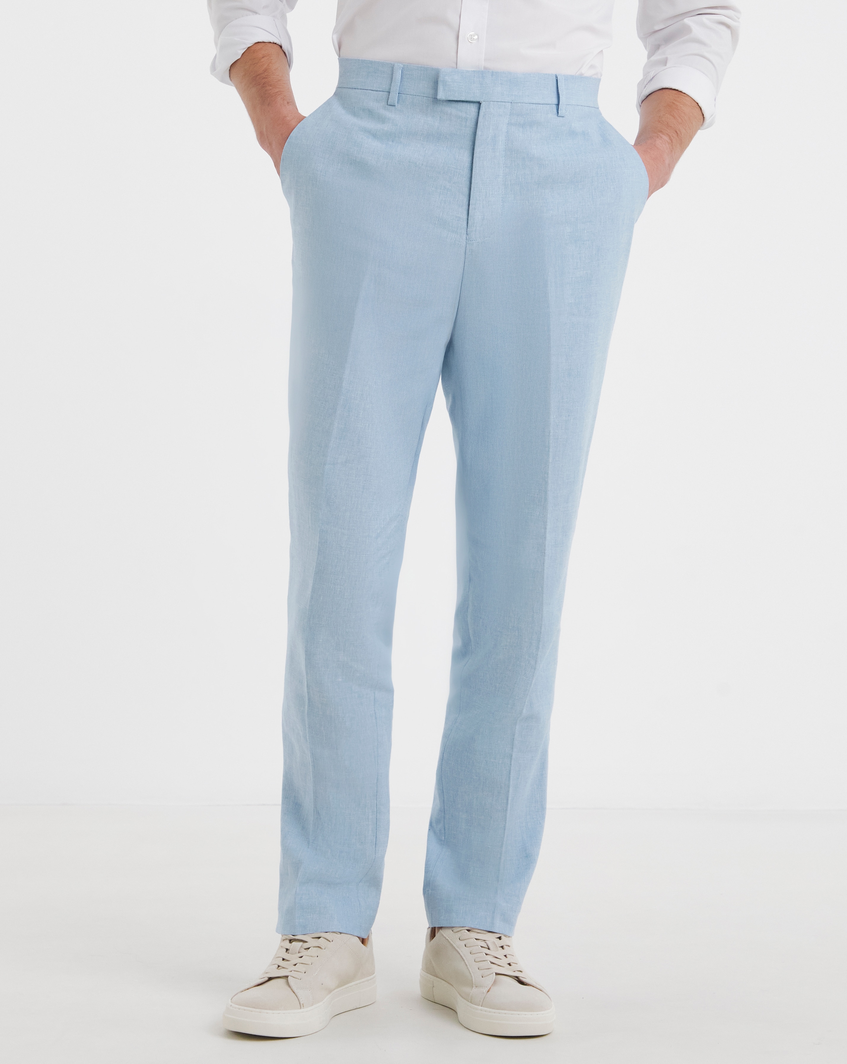 Danny Linen Mix Suit Trouser