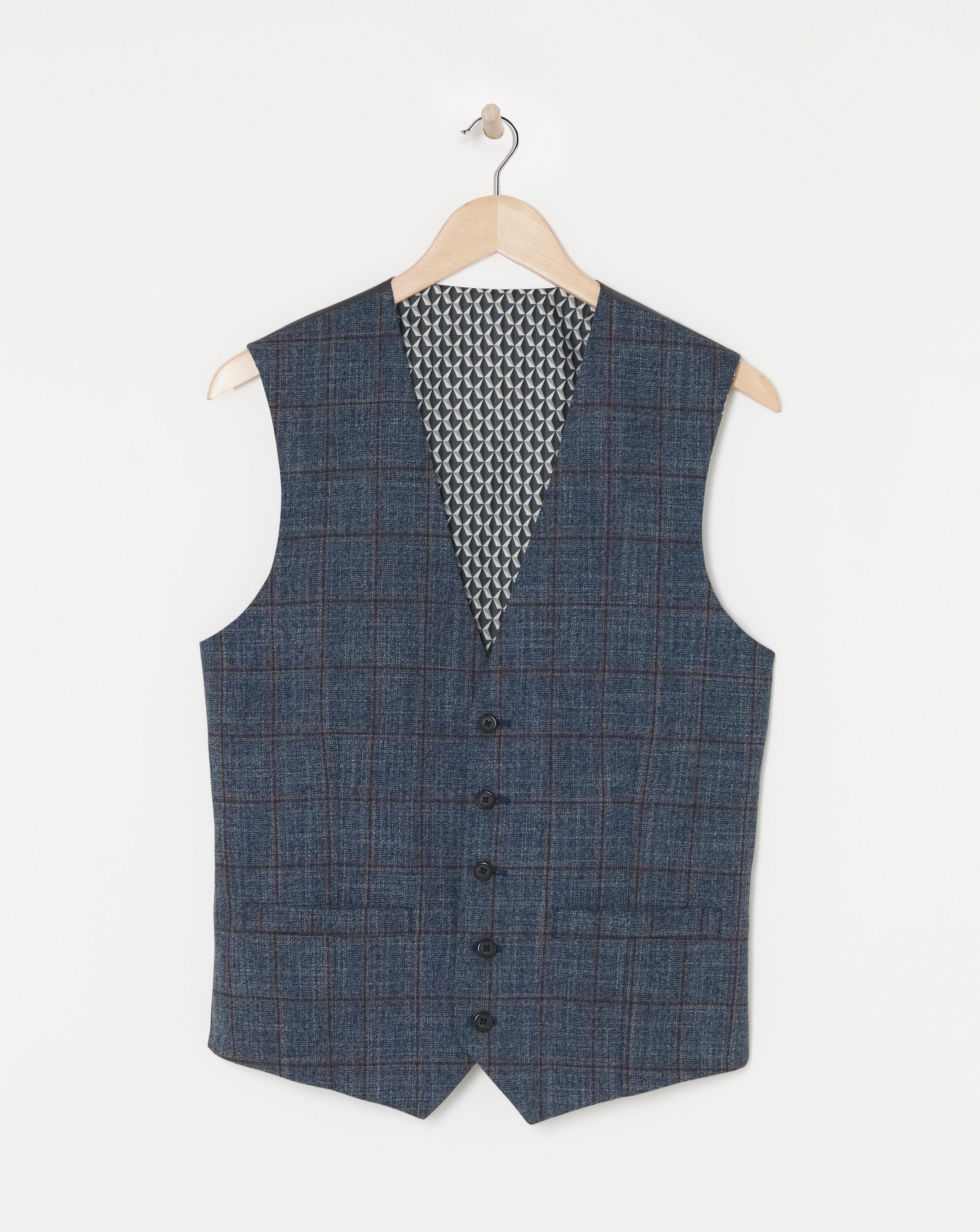 Prince of Wales Check Waistcoat
