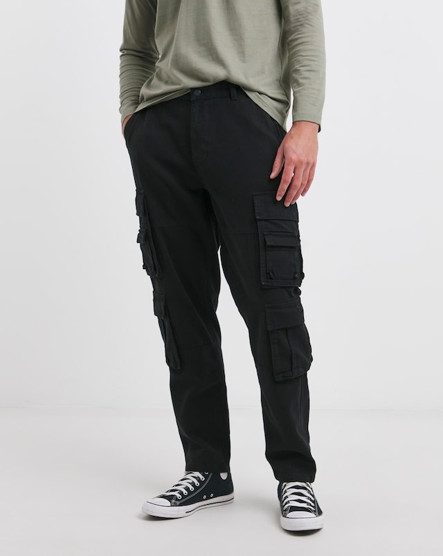 Canvas Utility Multi Pocket Cargo