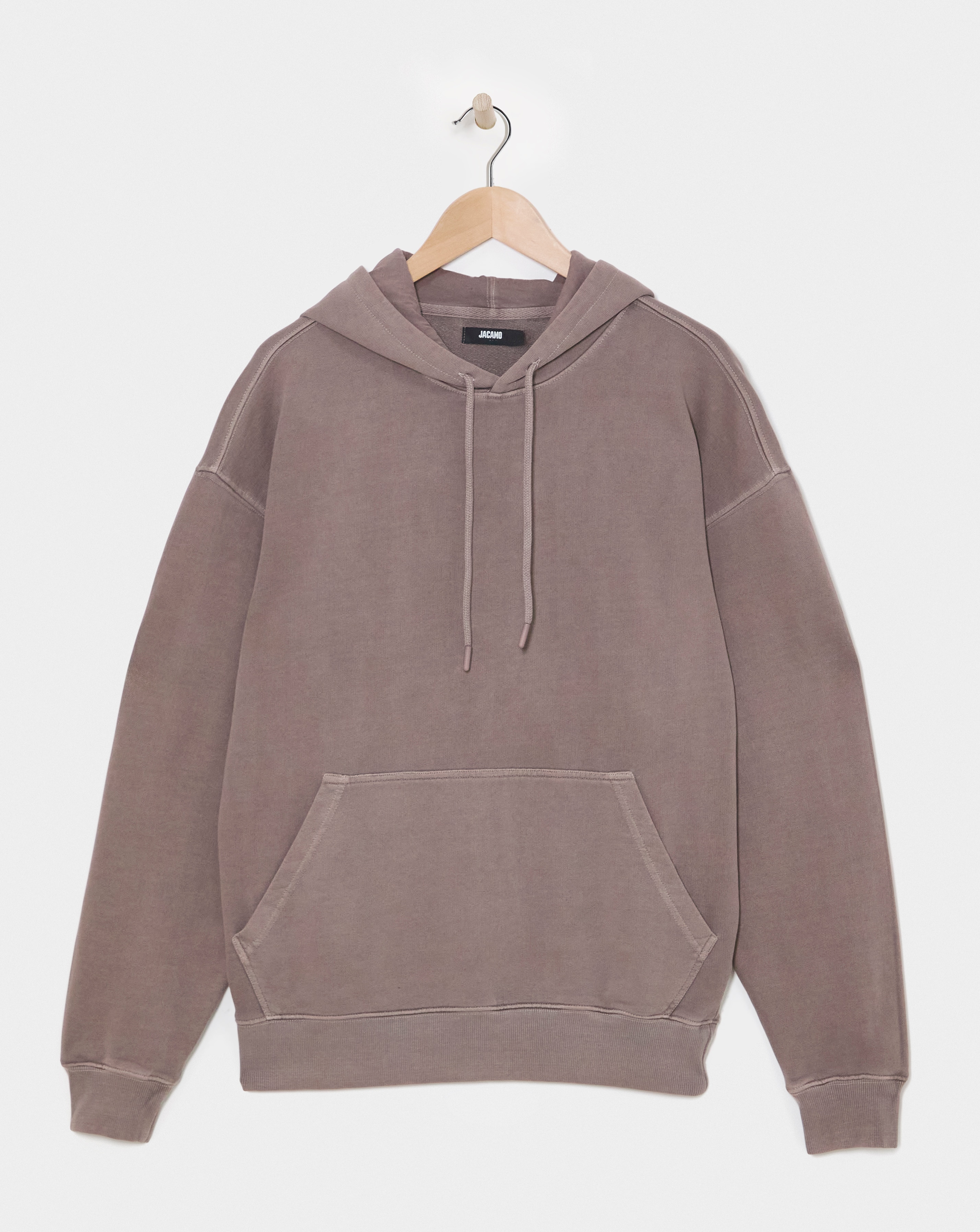 Garment Dyed Relax Fit Overhead Hoodie