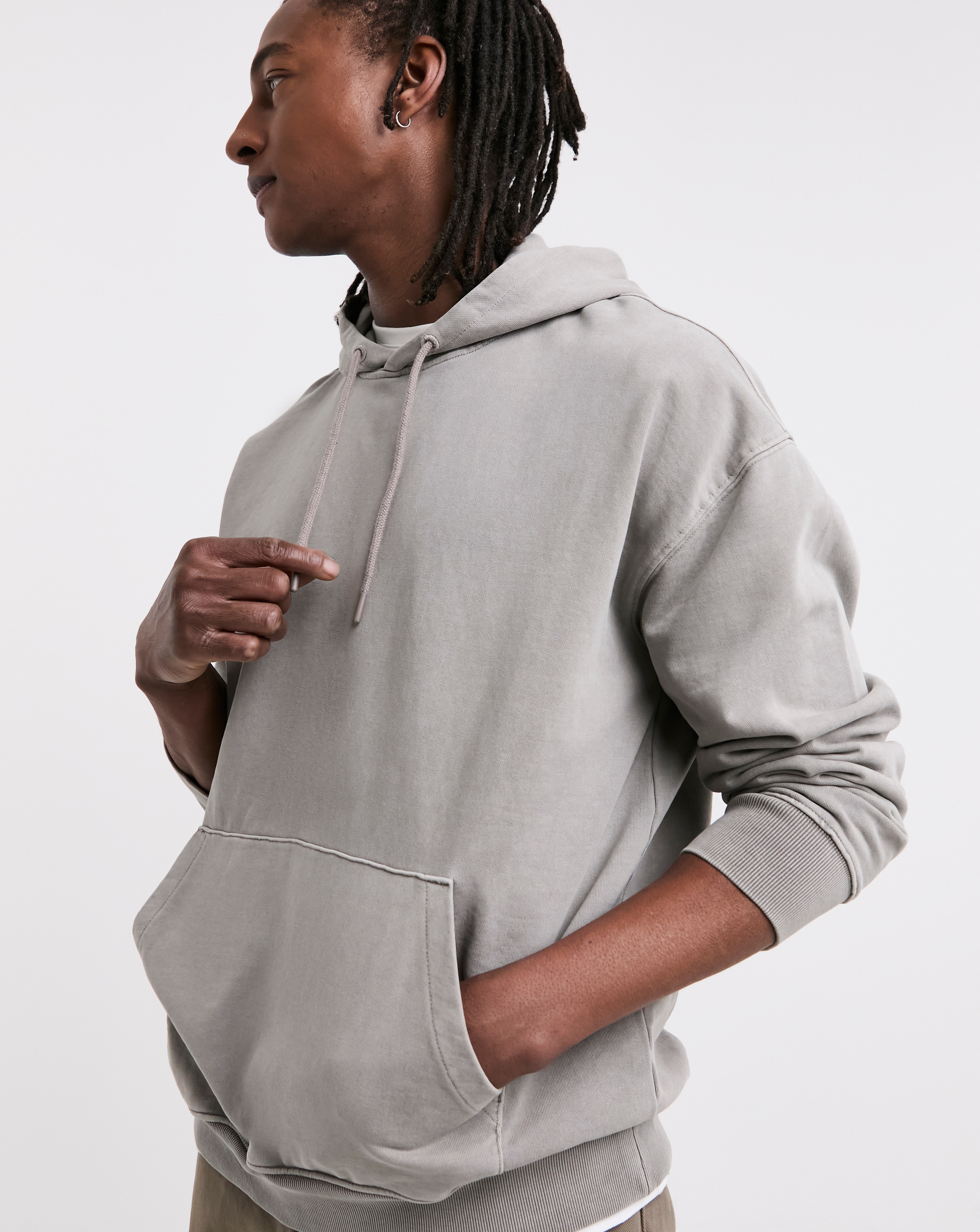 Garment Washed Oversized Hoodie