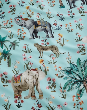 Jaipur Leopard Border Duvet Cover Set