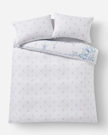 Paisley Print Crinkle Duvet Cover Set