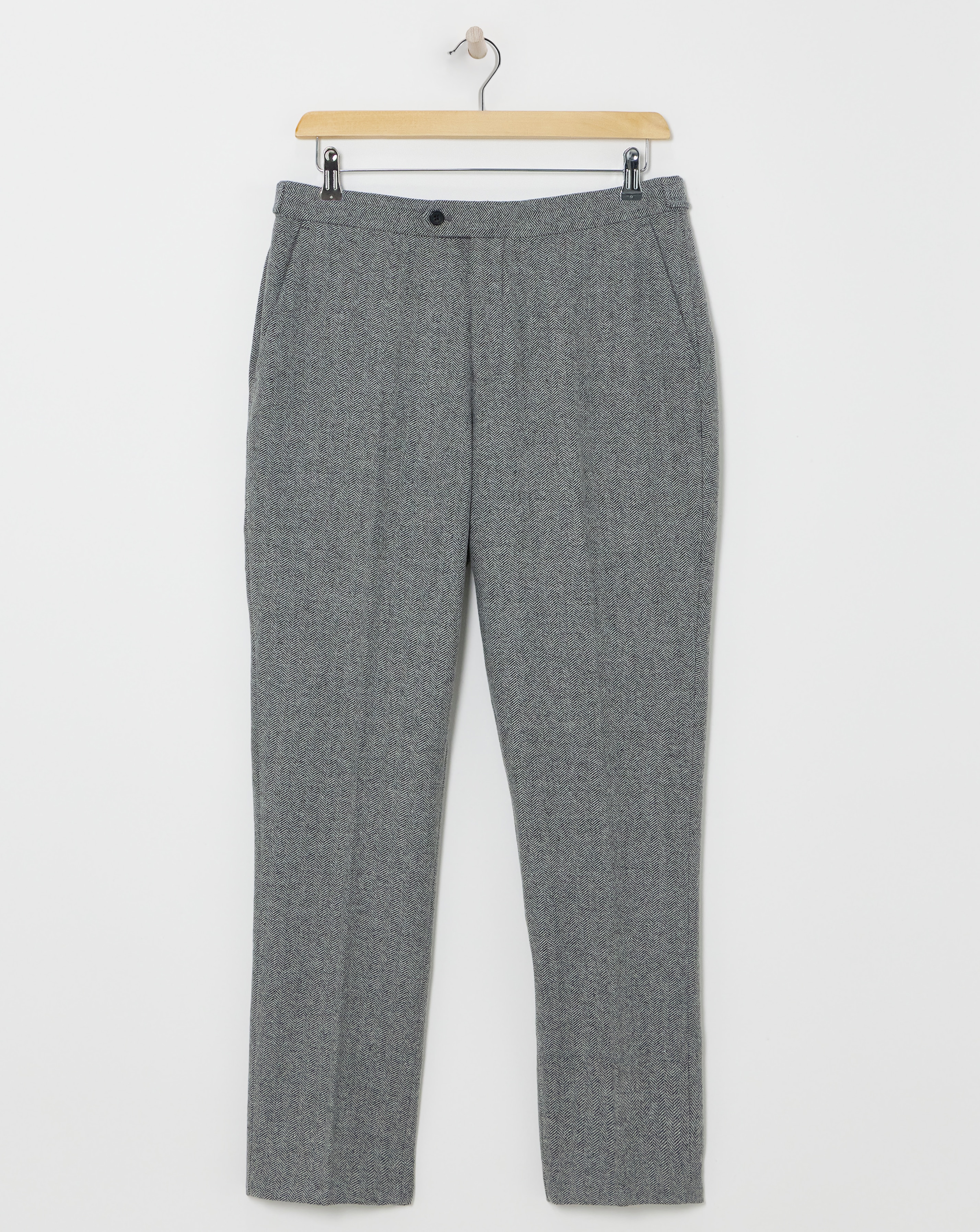 Herringbone Tweed Trouser