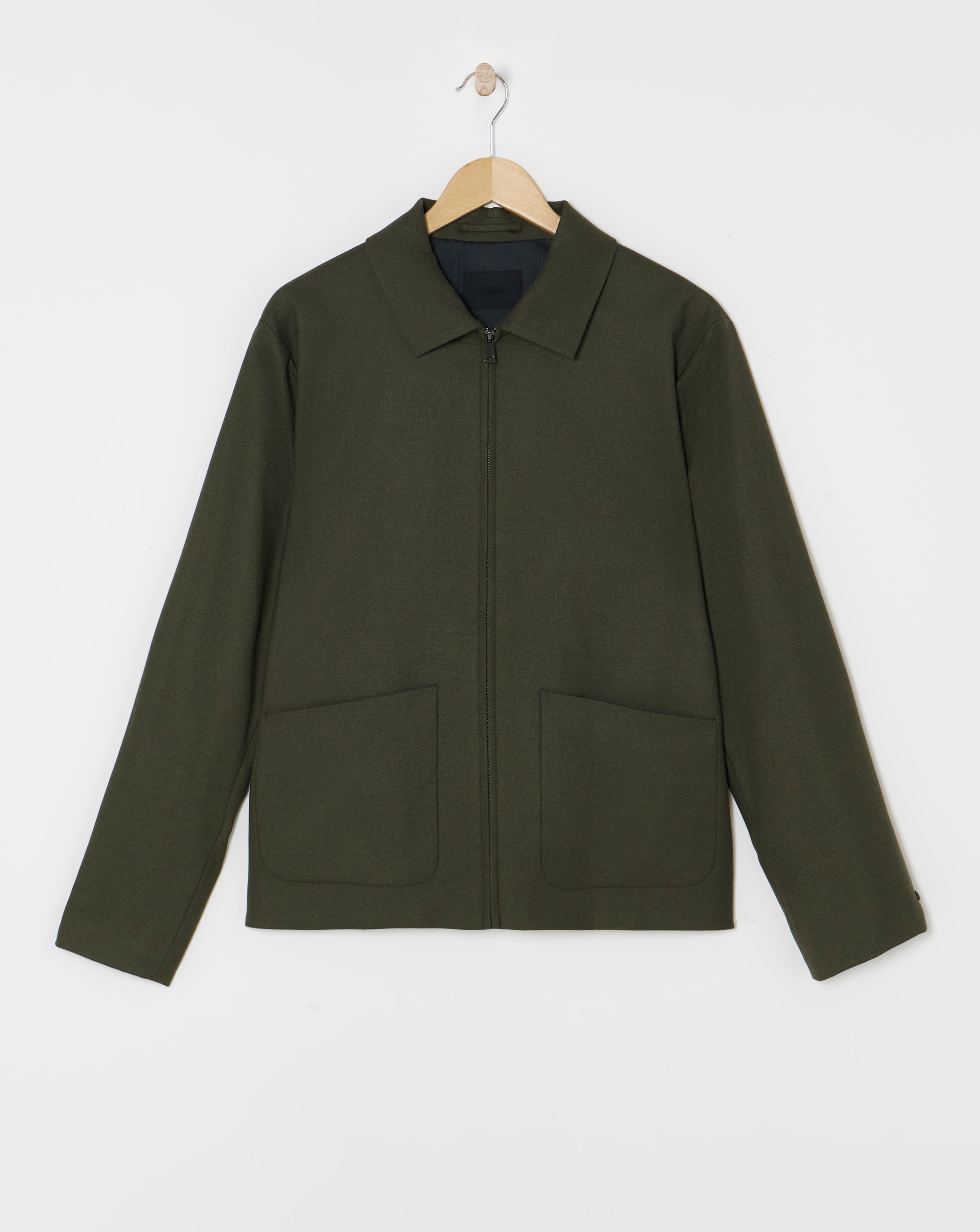 Tailored Flannel Jacket