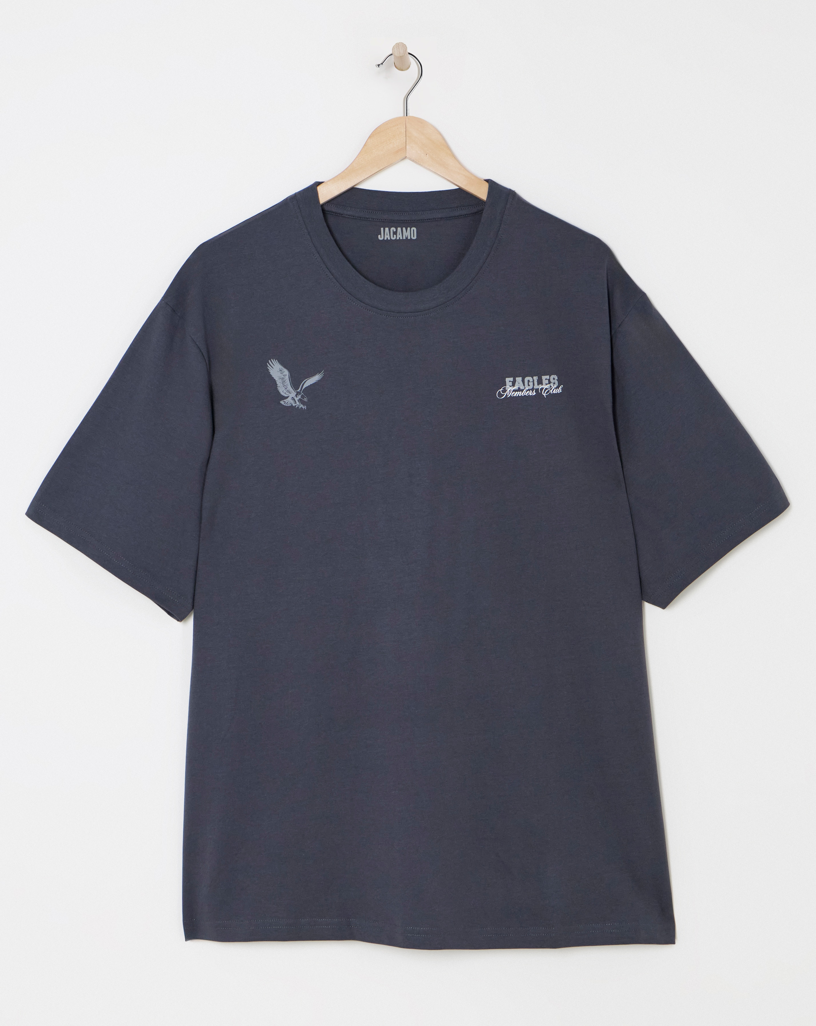 Relaxed Fit Eagle Graphic T-Shirt