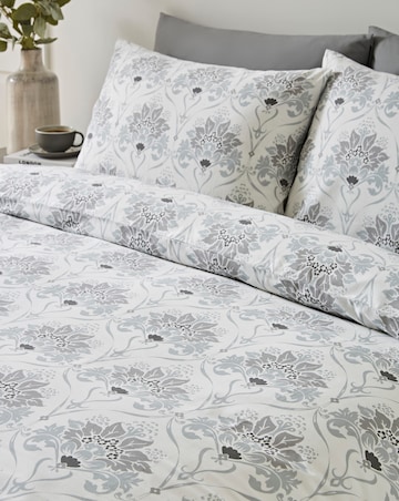Damask Pattern Duvet Cover Set