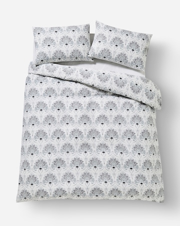 Damask Pattern Duvet Cover Set