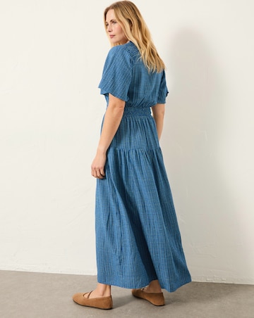 FatFace Rowen Check Midi Dress