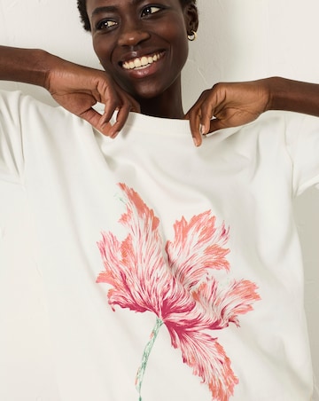 FatFace Alex Painterly Crew Jumper