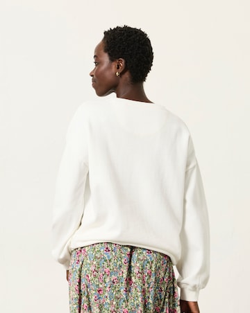 FatFace Alex Painterly Crew Jumper