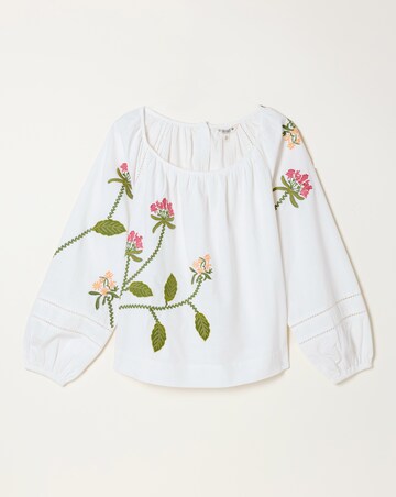 FatFace Dawn Embroidered Blouse